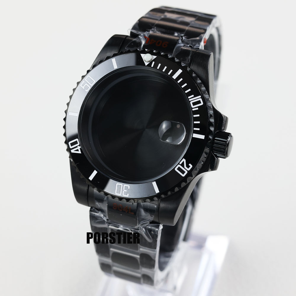 Reel Case - Cassa per orologio in pvd nero